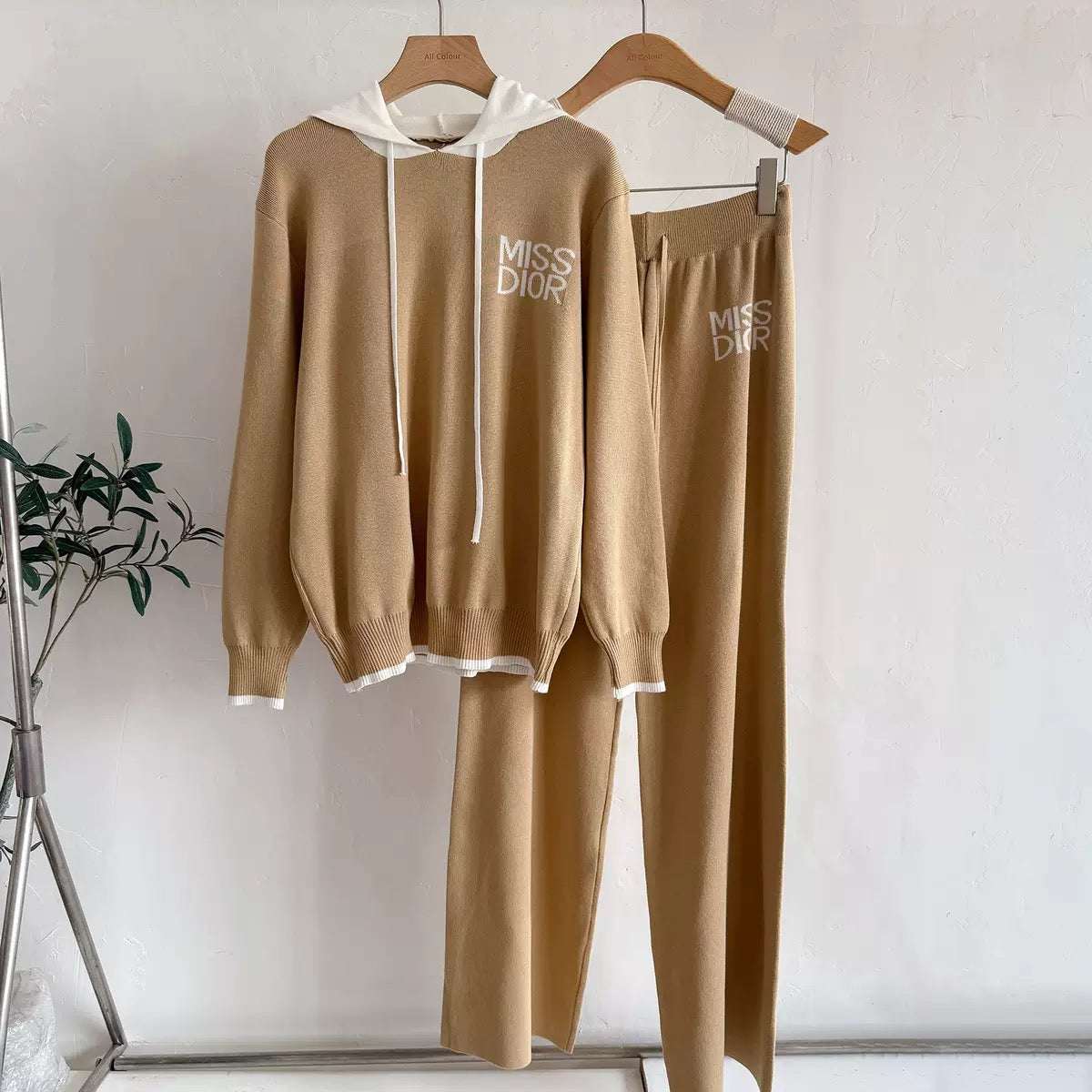 MS Knit set with hoodie (up to UK14/16)