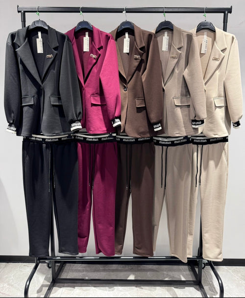 MAYSCENT Luxe Casual Tailored Co-ord Set - one size UK10 - UK16